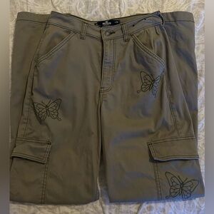 Green dad pants from hollister